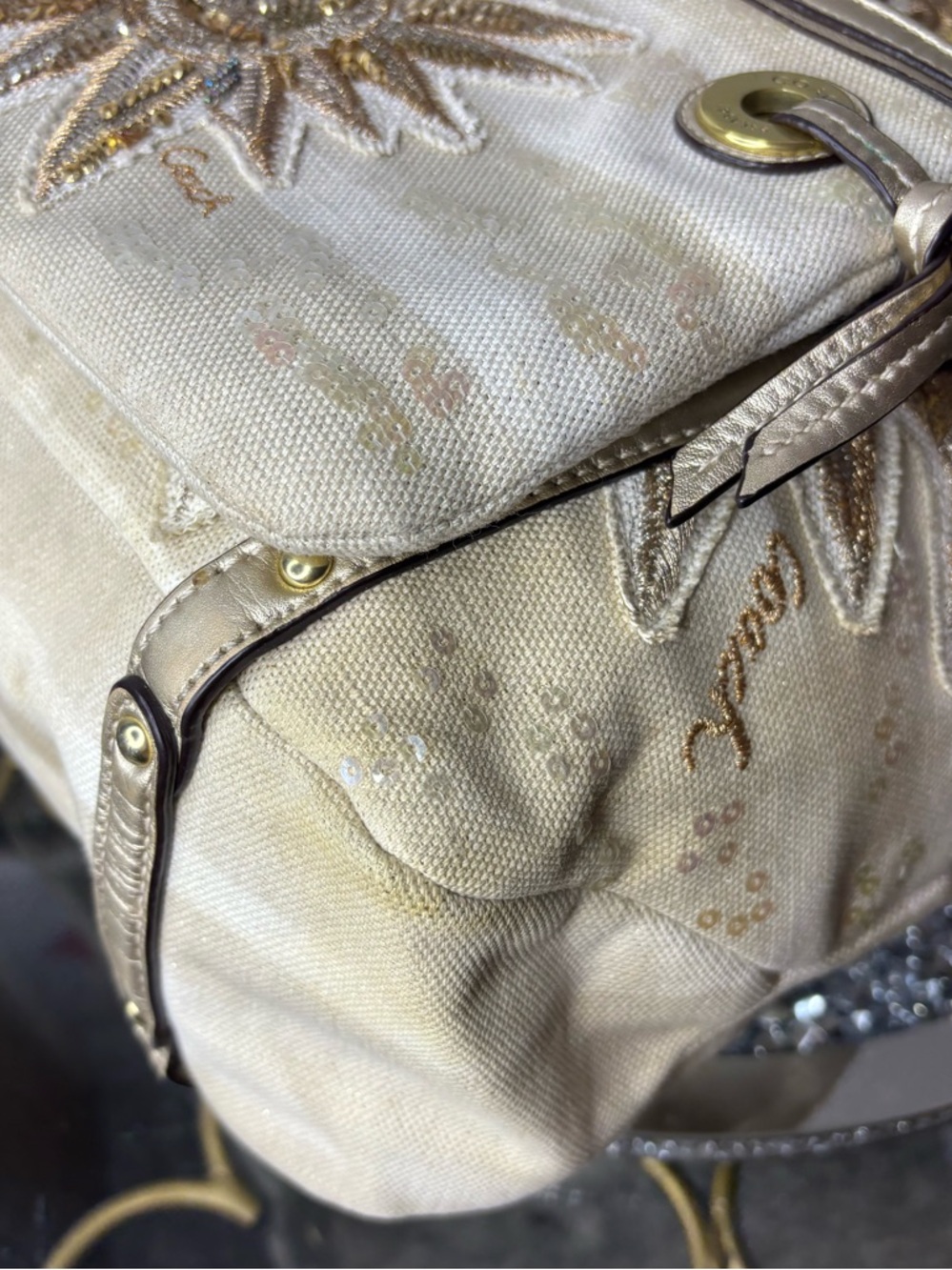 Coach 2012 Audrey Limited Edition Sun Starfish tote w/ matching wristlet EUC - Picture 14 of 17